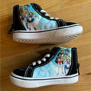 Vans Sailor Moon ComfyCush Sk8-Hi Sneakers | Toddler Size 5.5